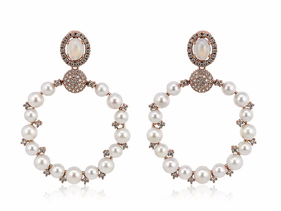 Ohrringe Cianfrone Gioielli Dame in Silber Perla CRISOR006 - CRISOR006